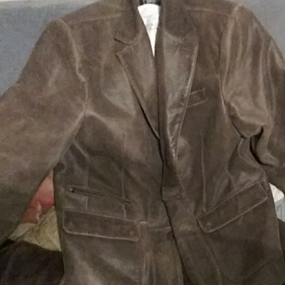 Leather jacket